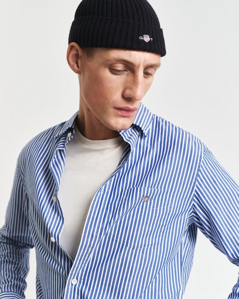 Gant Camisa De Popelina Clásica De Rayas Regular Fit