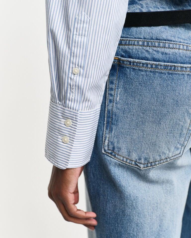 Gant Camisa De Rayas Con Detalle De Volantes Regular Fit