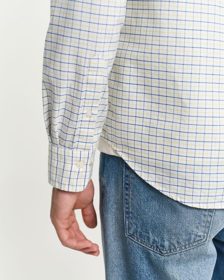 Gant Camisa Oxford Clásica Regular Fit A Cuadros Tattersall