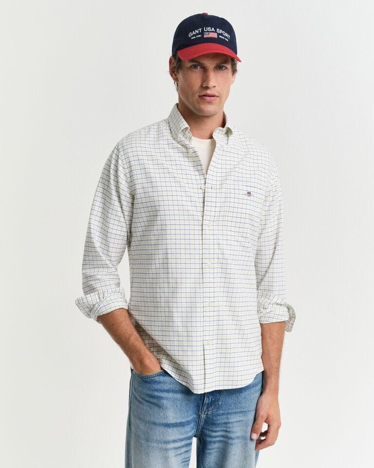 Gant Camisa Oxford Clásica Regular Fit A Cuadros Tattersall