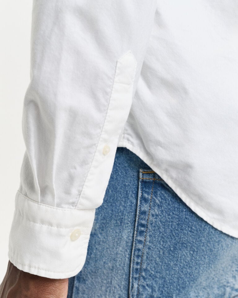 Gant Camisa Oxford Regular Fit Archive Teñida En Prenda