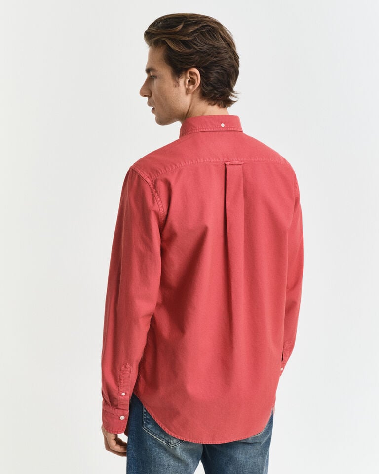 Gant Camisa Oxford Regular Fit Archive Teñida En Prenda