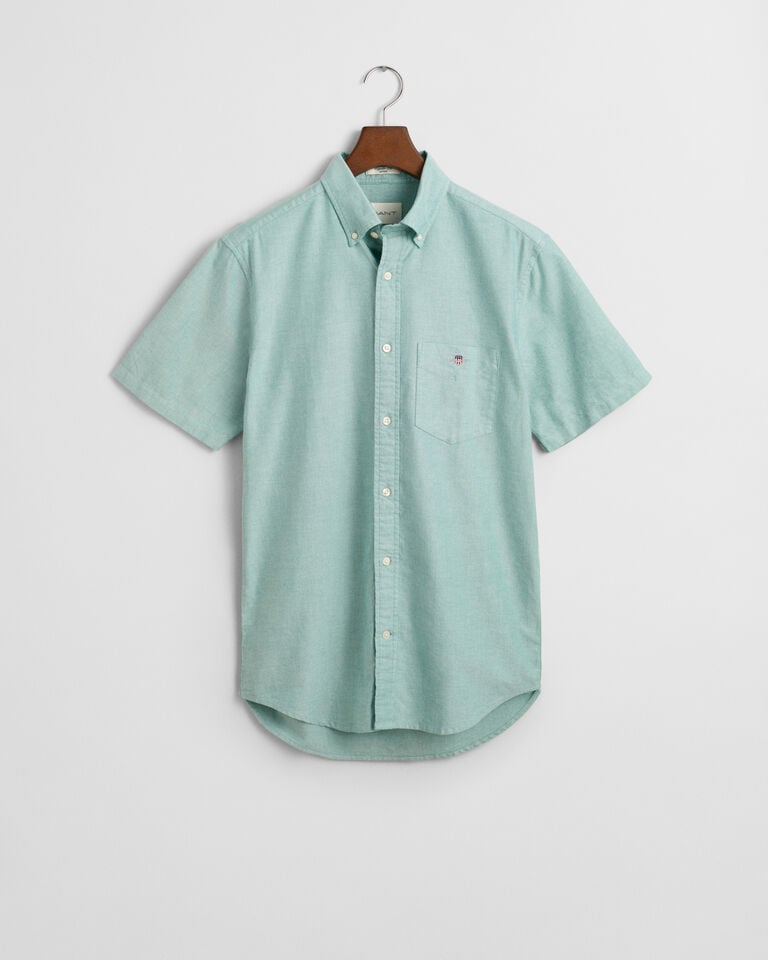 Gant Camisa Oxford Regular Fit Clásica De Manga Corta