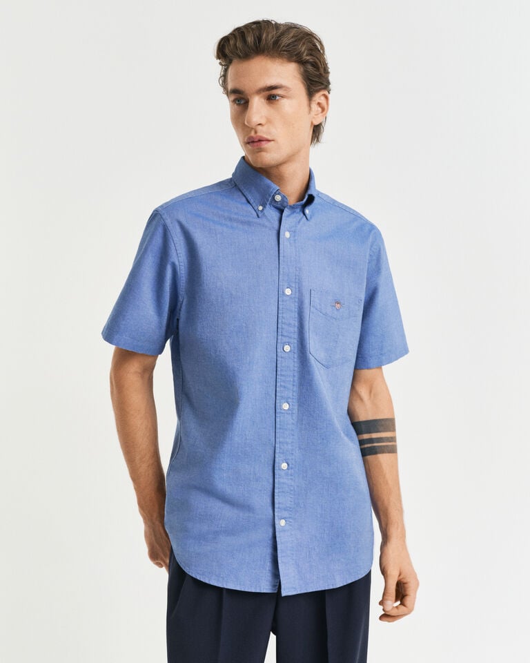 Gant Camisa Oxford Regular Fit clásica de manga corta