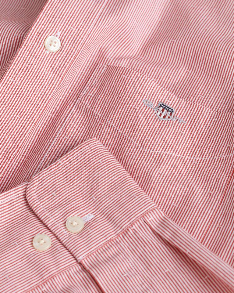 Gant Camisa Regular Fit A Rayas Con Textura Labrada