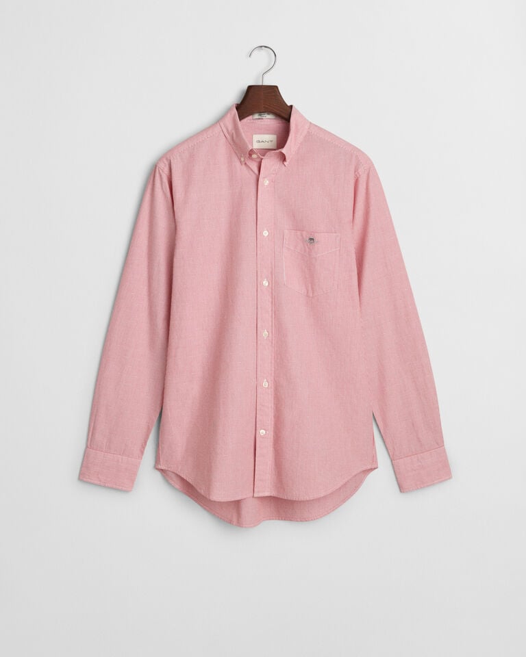 Gant Camisa Regular Fit a rayas con textura labrada