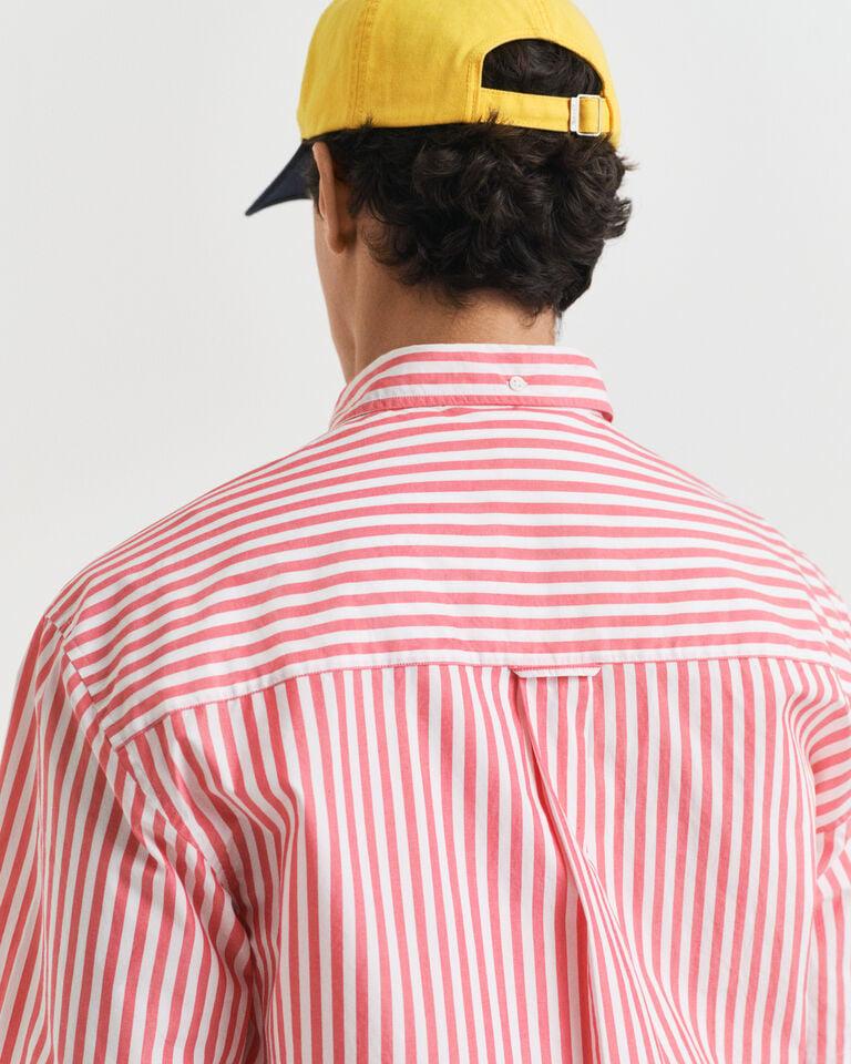 Gant Camisa Relaxed Fit Heritage Poplin De Manga Corta