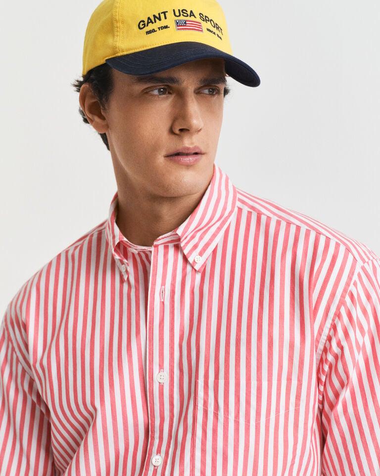 Gant Camisa Relaxed Fit Heritage Poplin De Manga Corta