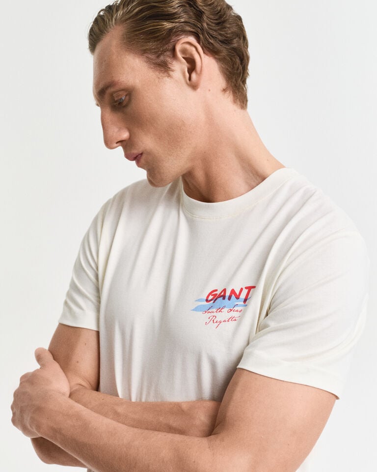 Gant Camiseta Con Estampado Gráfico GANT USA Sailing Print