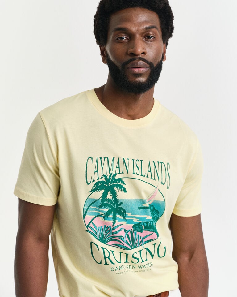 Gant Camiseta Con Estampado Gráfico GANT USA Sailing Print