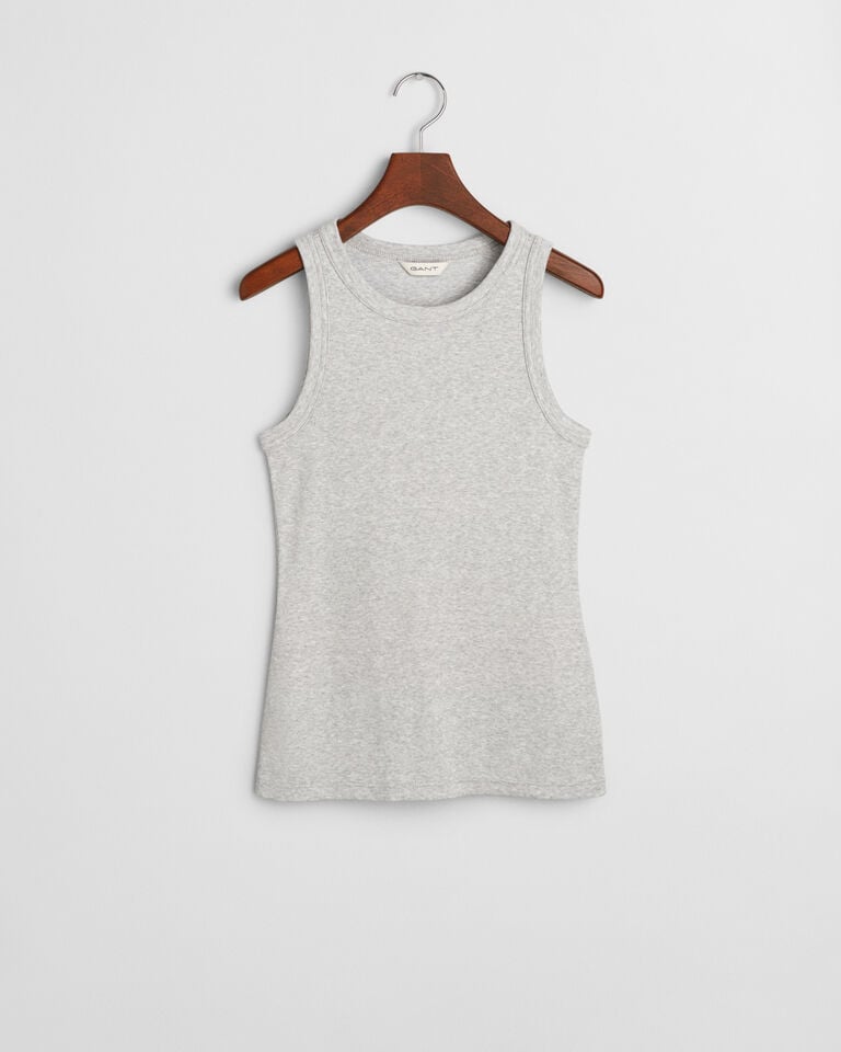 Gant Camiseta de tirantes acanalada con cuello alto