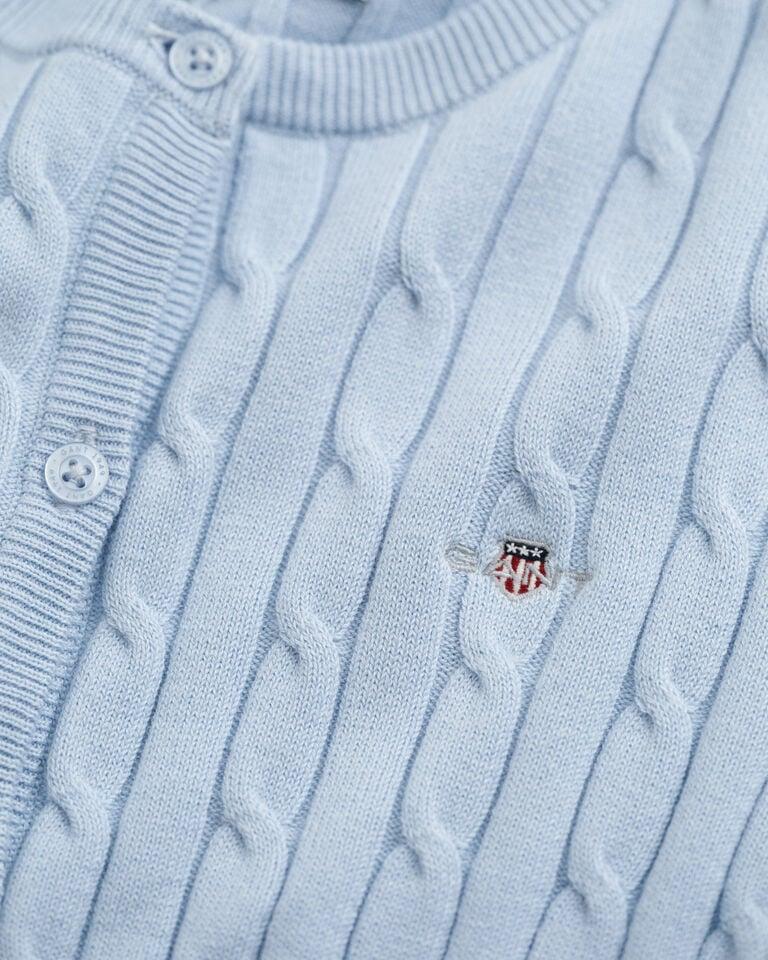 Gant Cárdigan De Punto De Ochos En Algodón Elástico