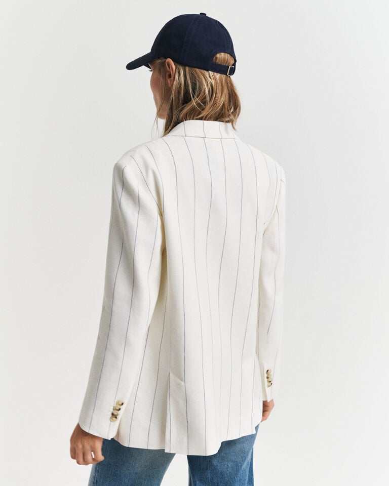 Gant Americana Club De Lino Con Raya Diplomática