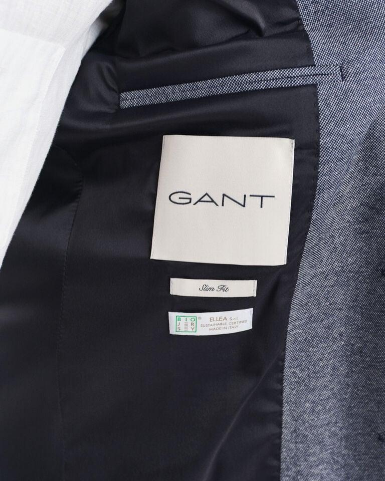 Gant Americana Slim Fit De Punto En Dos Tonos