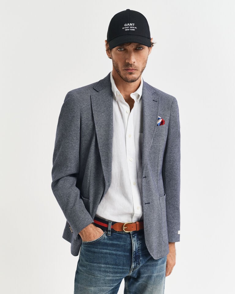 Gant Americana Slim Fit de punto en dos tonos