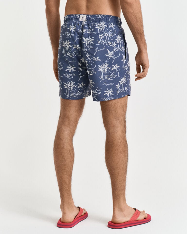 Gant Bañador Con Estampado Island