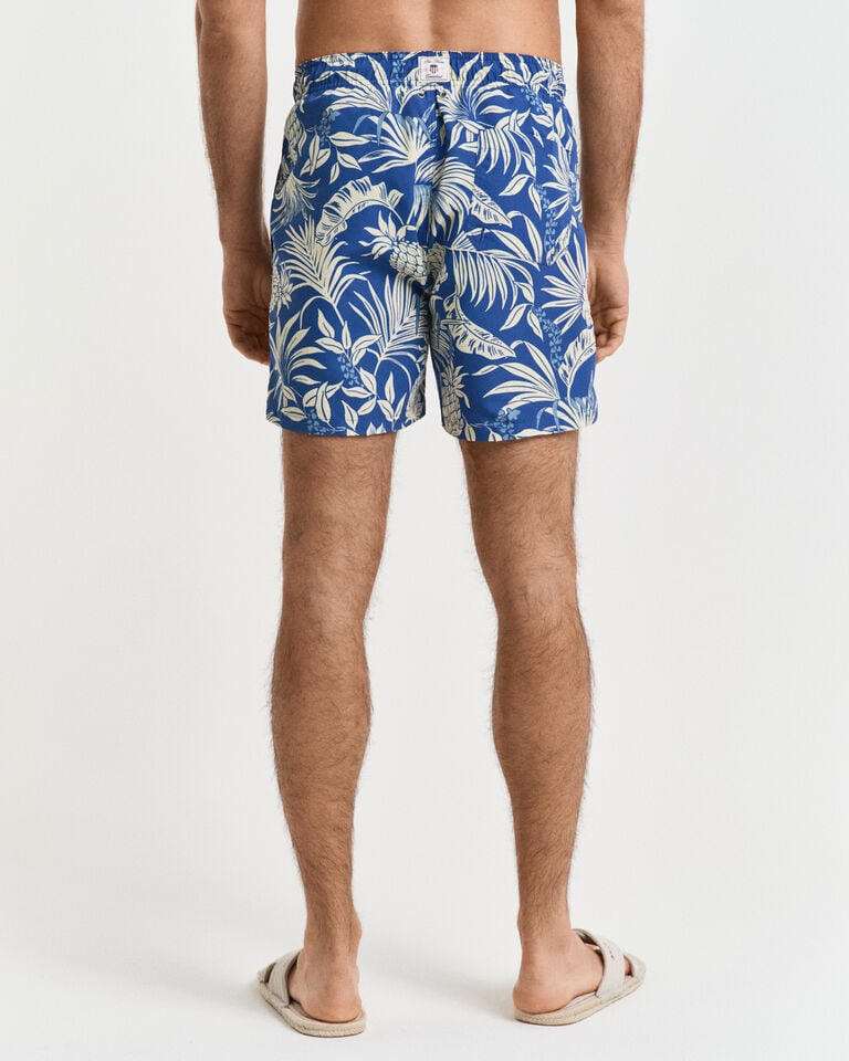 Gant Bañador Con Estampado Tropical