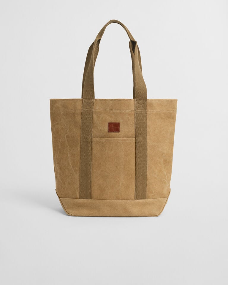 Gant Bolso Tote De Lona Lavada