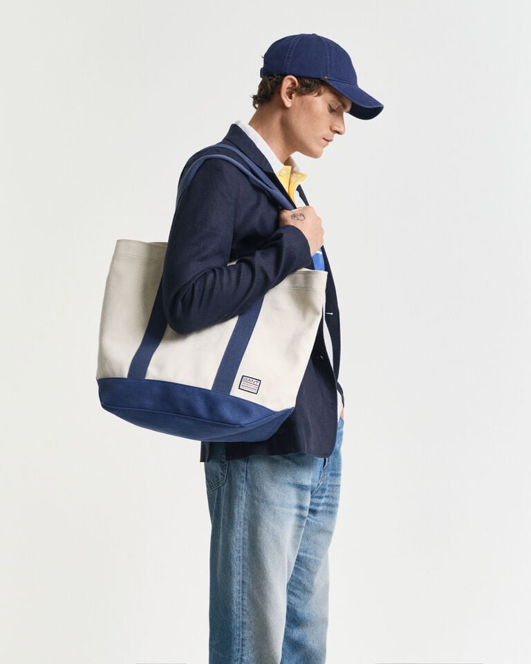 Gant Bolso tote de playa de lona