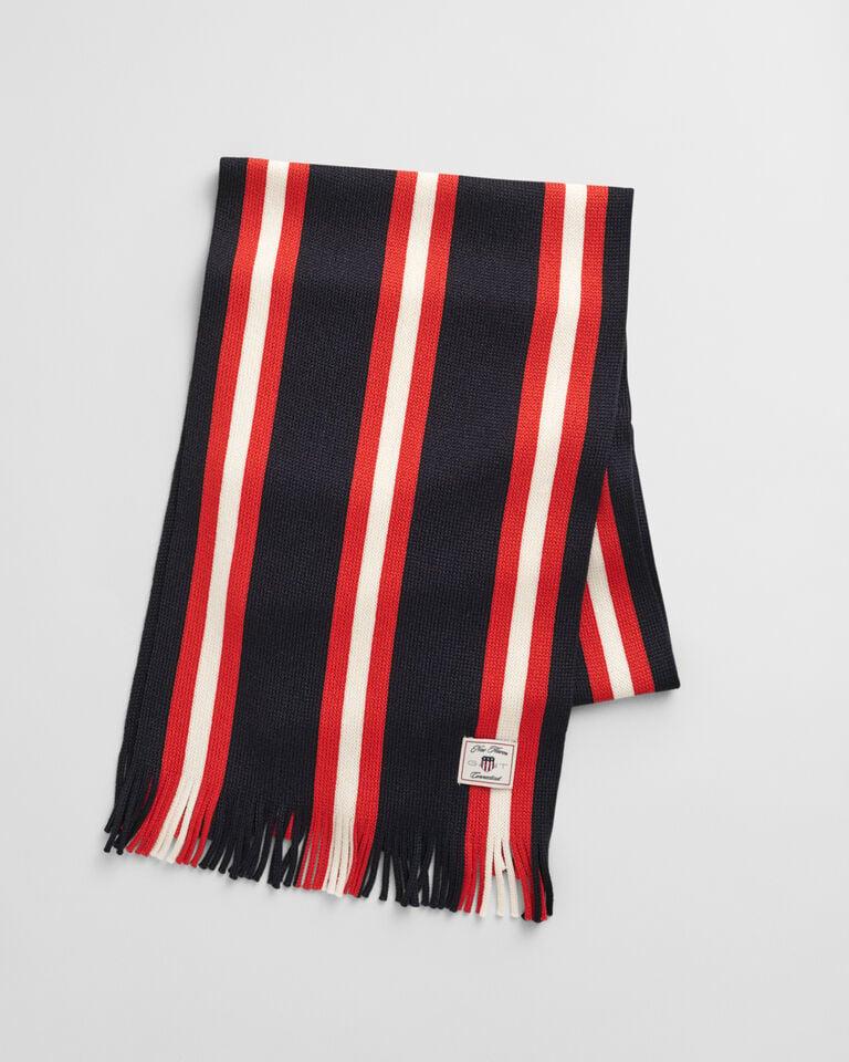 Gant Bufanda De Punto De Mezcla De Lana A Rayas