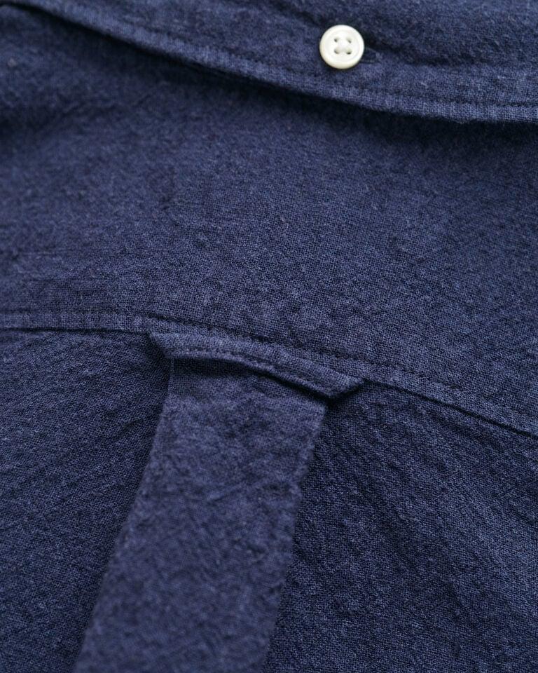 Gant Camisa De Algodón Y Lino Kids