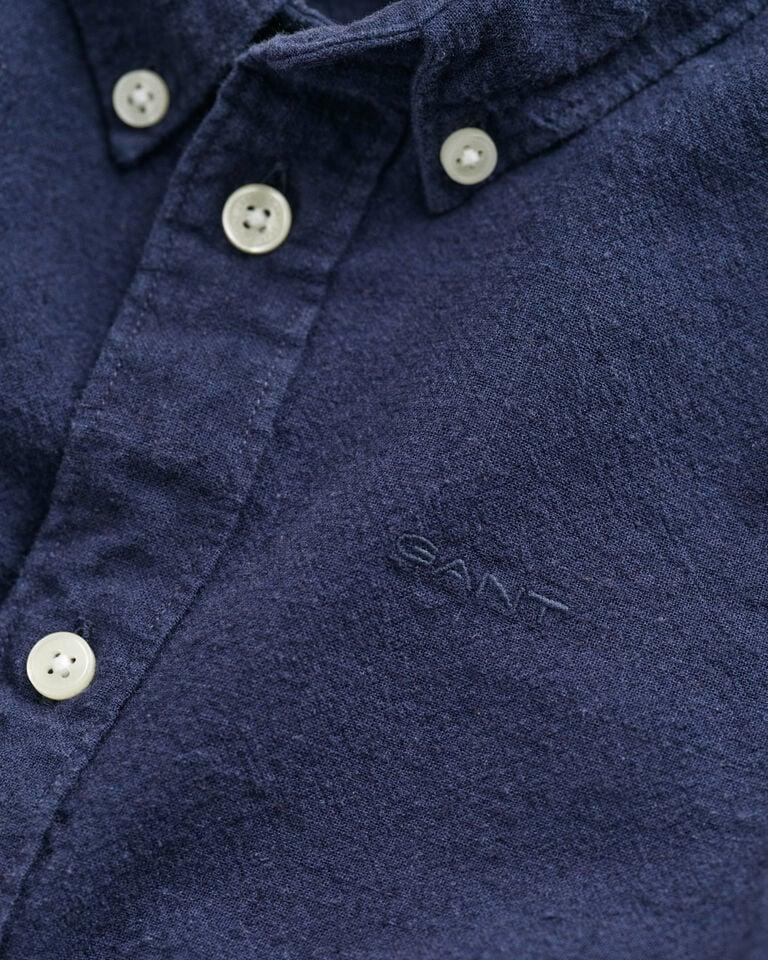 Gant Camisa De Algodón Y Lino Kids