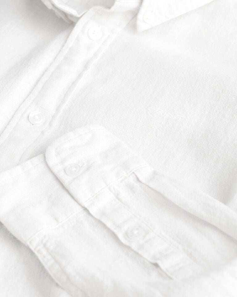Gant Camisa De Lino Y Algodón Teens