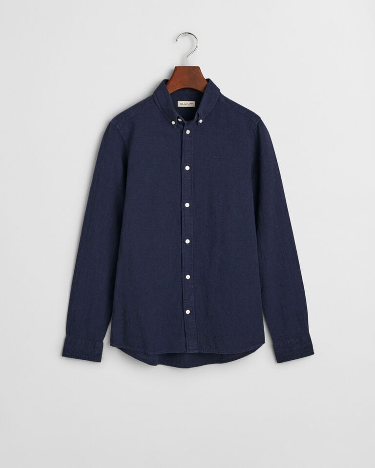 Gant Camisa De Lino Y Algodón Teens