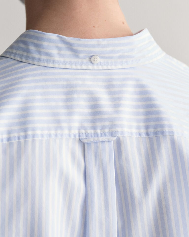 Gant Camisa De Popelina A Rayas Shield Teens