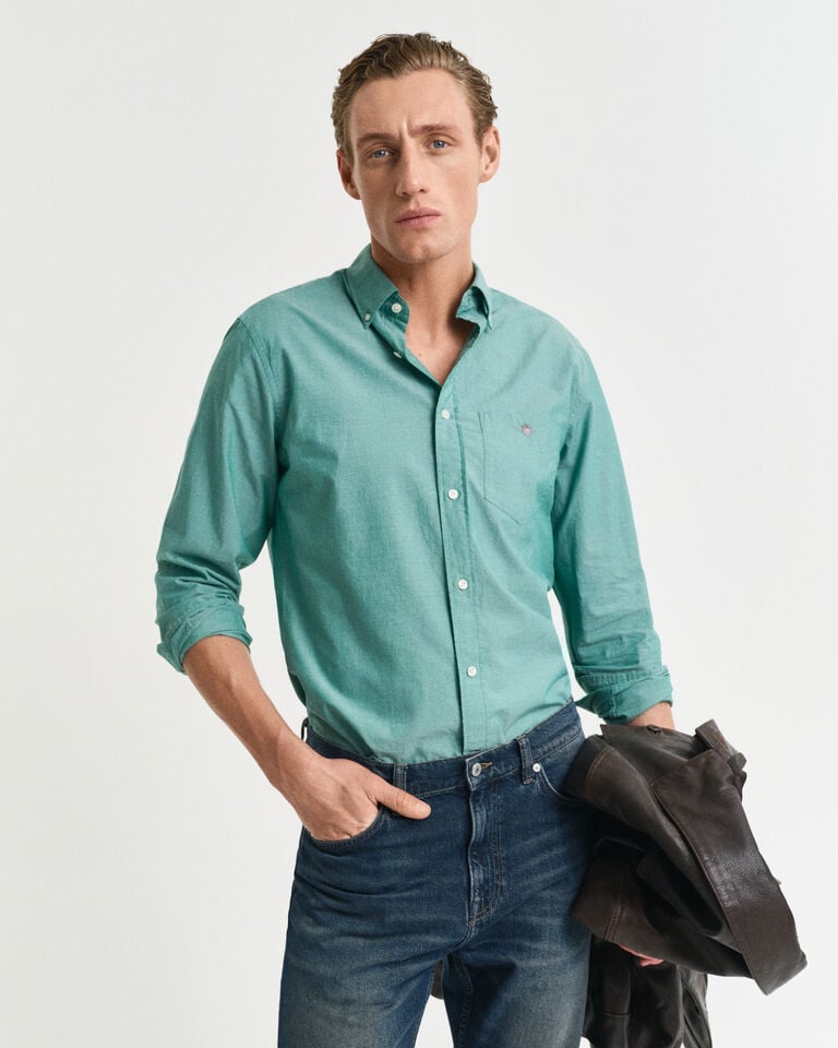 Gant Camisa de popelina clásica Regular Fit