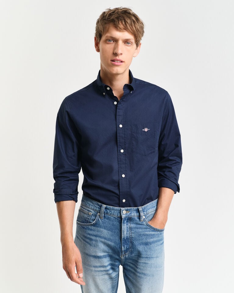 Gant Camisa de popelina clásica Regular Fit