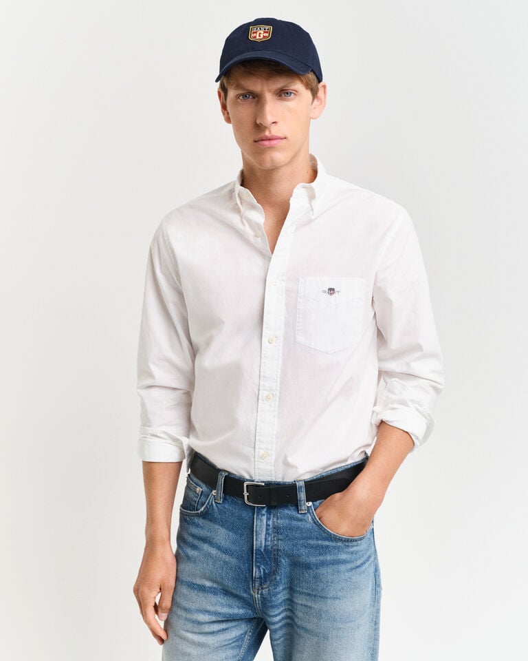 Gant Camisa de popelina clásica Regular Fit