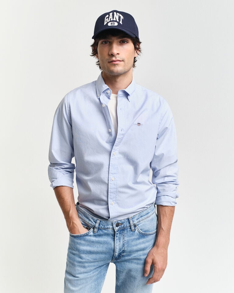 Gant Camisa de popelina clásica Slim Fit