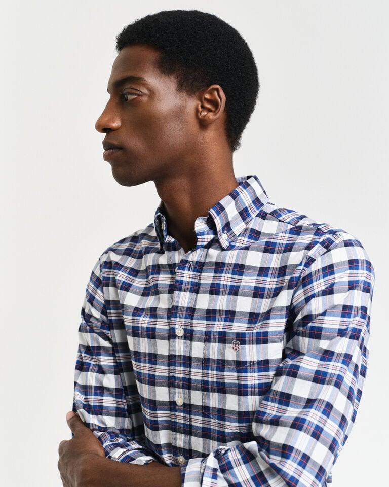 Gant Camisa Oxford Clásica De Cuadros Regular Fit