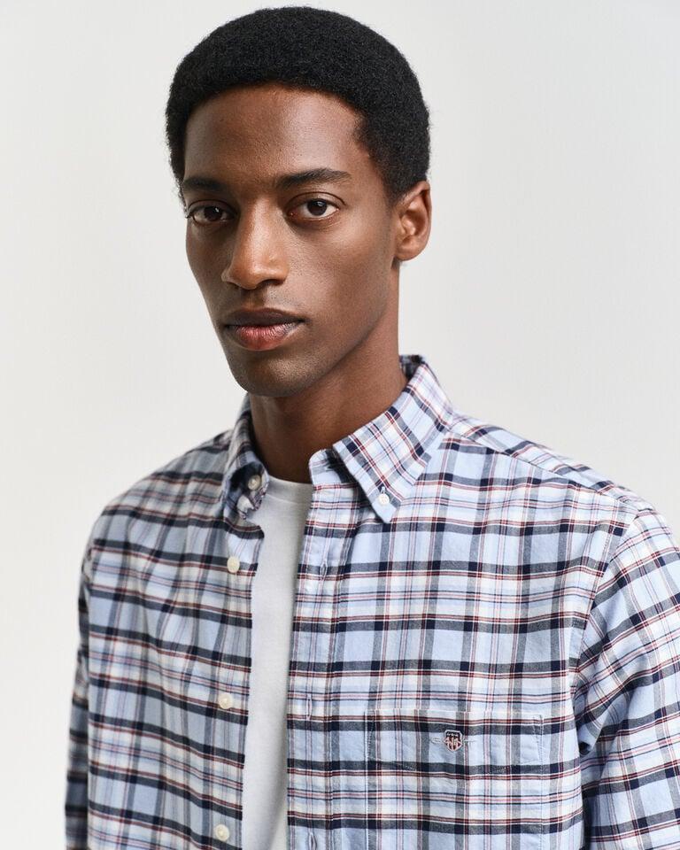 Gant Camisa Oxford Clásica De Cuadros Regular Fit