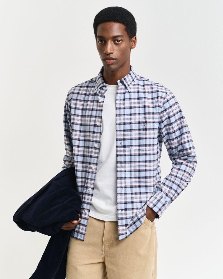 Gant Camisa Oxford clásica de cuadros Regular Fit