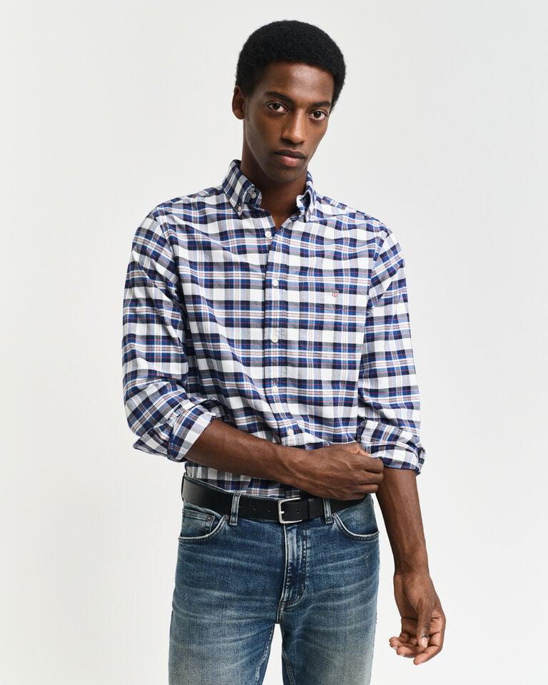 Gant Camisa Oxford clásica de cuadros Regular Fit