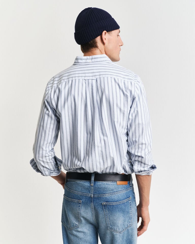 Gant Camisa Oxford Clásica De Rayas Regular Fit