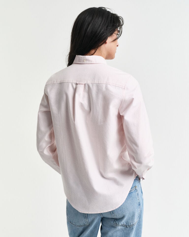 Gant Camisa Oxford Clásica De Rayas Regular Fit
