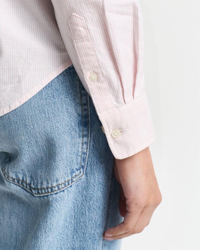 Gant Camisa Oxford Clásica De Rayas Regular Fit