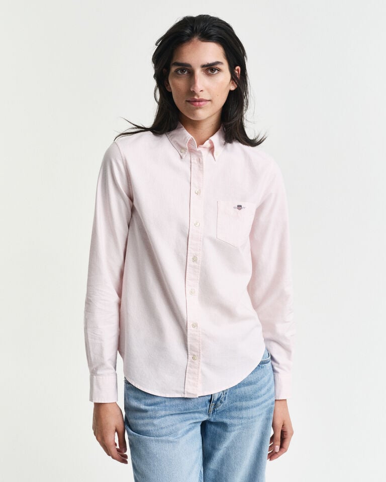 Gant Camisa Oxford clásica de rayas Regular Fit