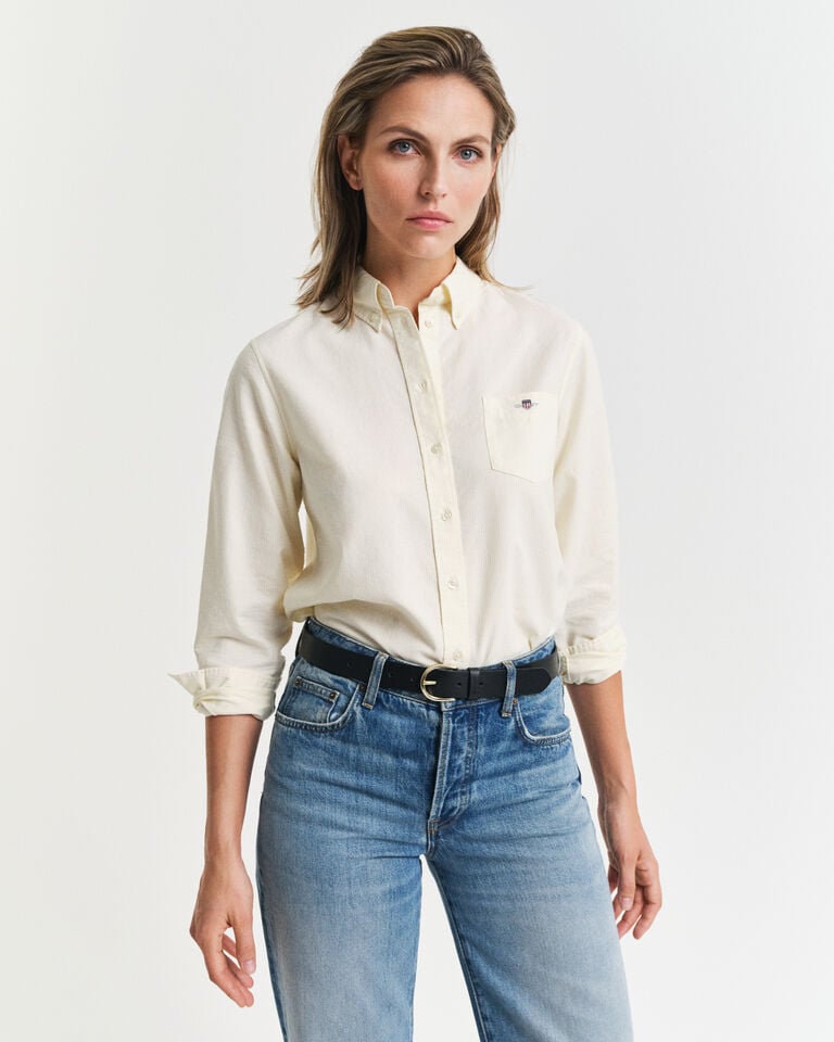 Gant Camisa Oxford clásica de rayas Regular Fit