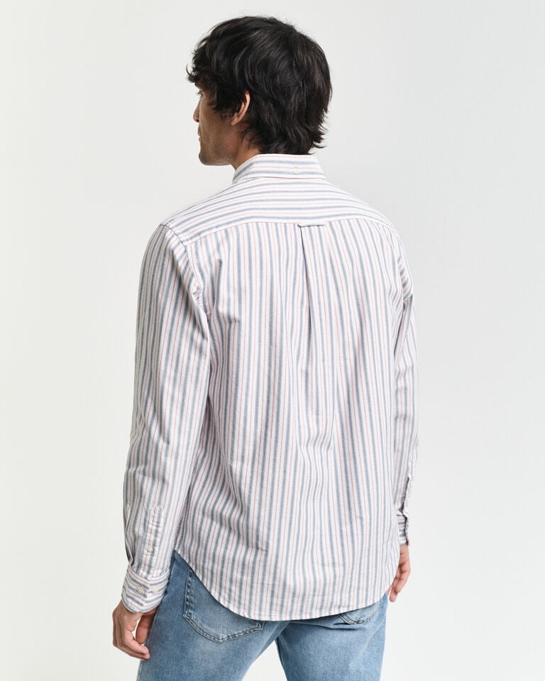 Gant Camisa Oxford Clásica De Rayas Regular Fit