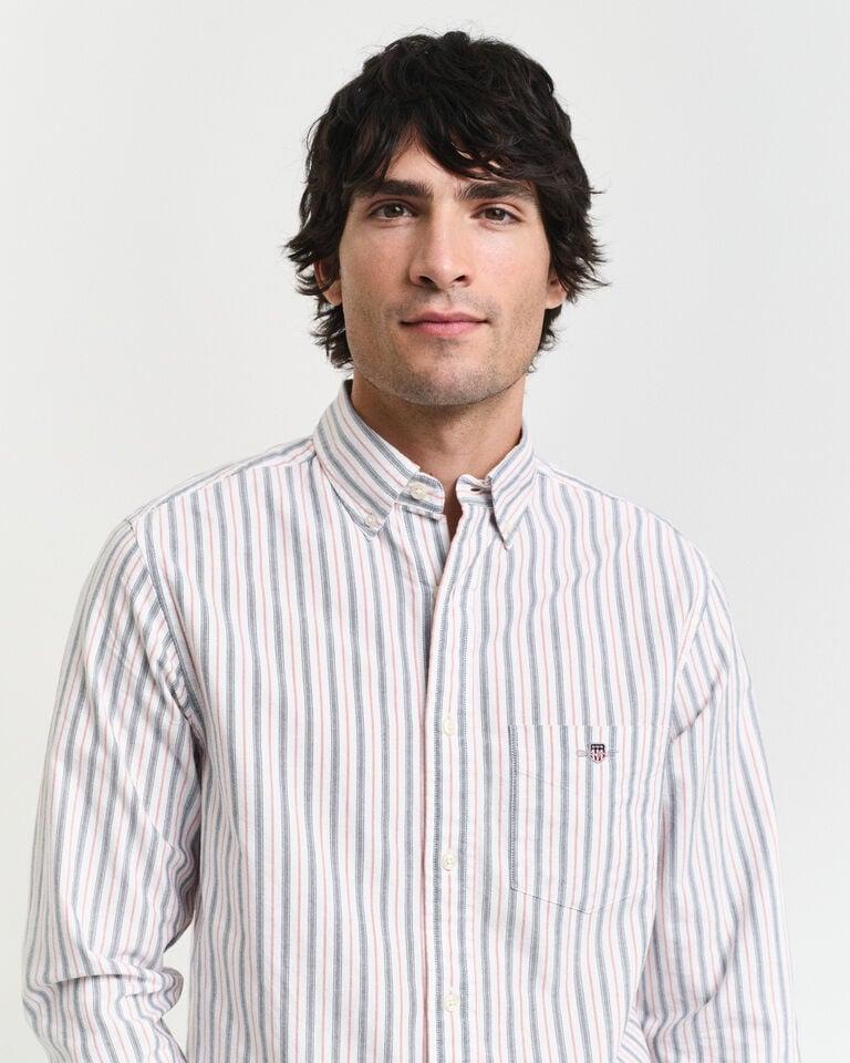 Gant Camisa Oxford Clásica De Rayas Regular Fit