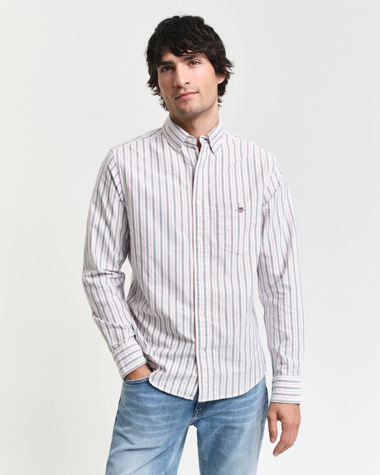 Gant Camisa Oxford clásica de rayas Regular Fit