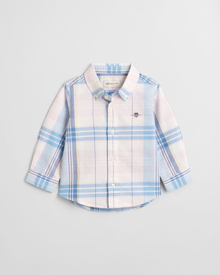 Gant Camisa Oxford de cuadros Baby
