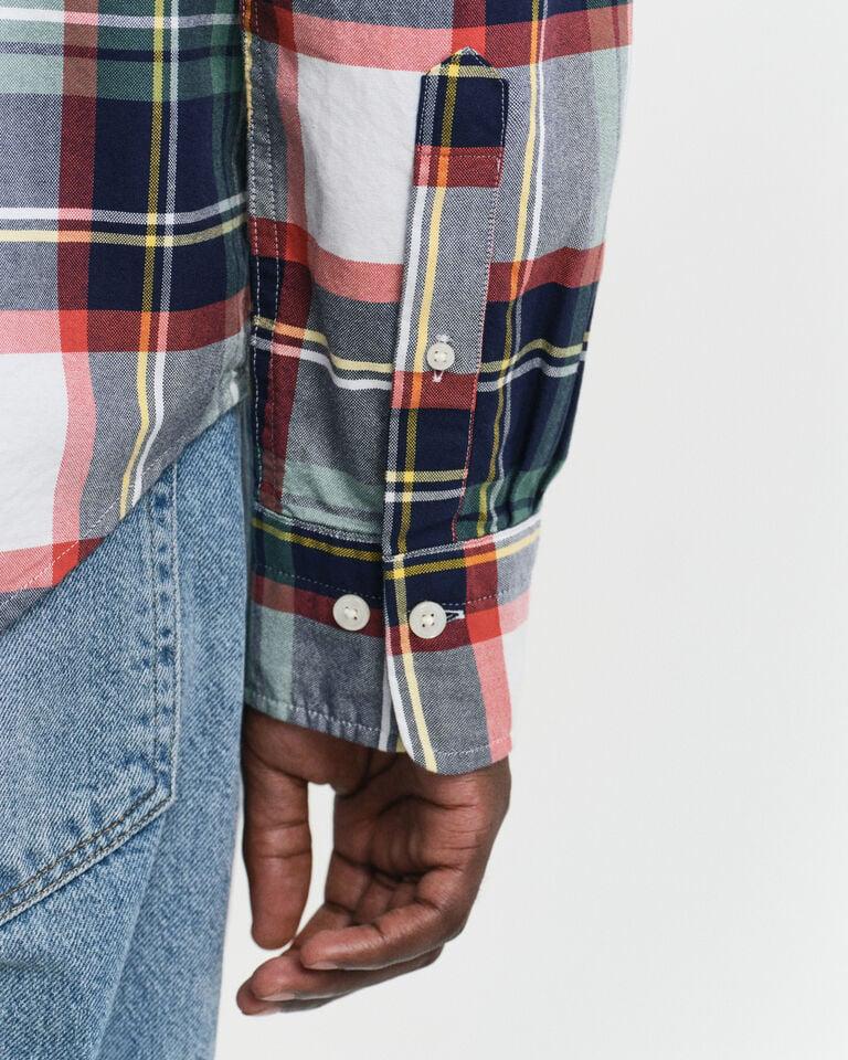 Gant Camisa Oxford Regular Fit Archive A Cuadros