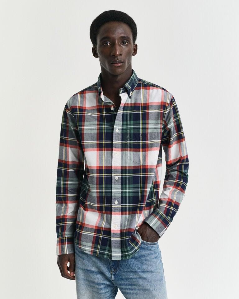 Gant Camisa Oxford Regular Fit Archive a cuadros