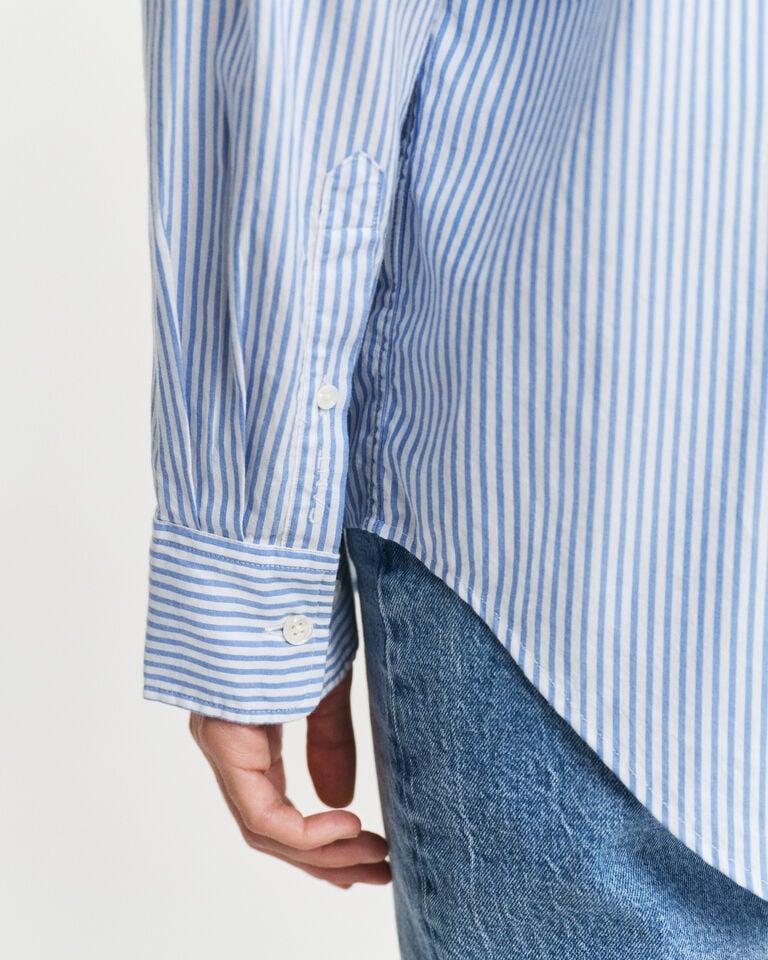 Gant Camisa Oxford Relaxed Fit Luxury A Rayas