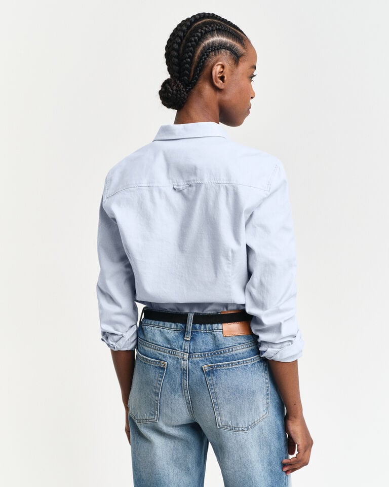 Gant Camisa Oxford Slim Fit Elástica